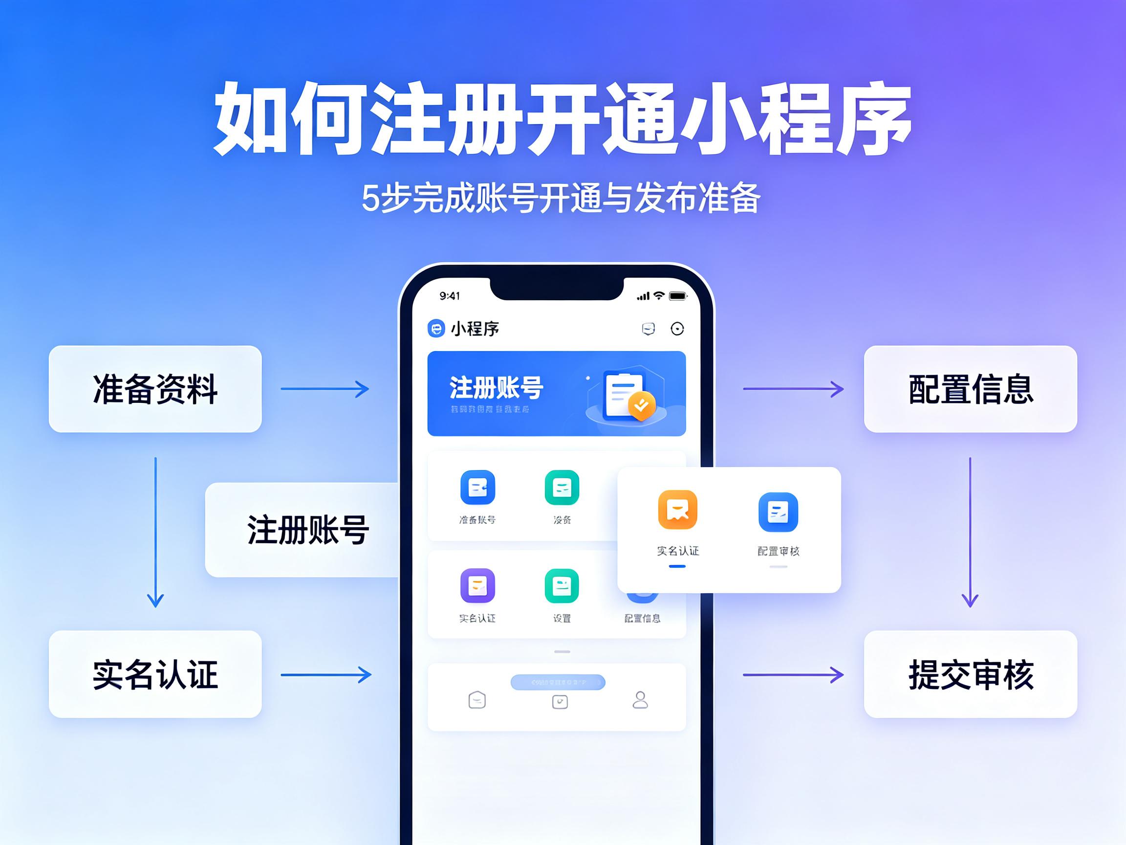 内江市|如何注册开通备案一个小程序